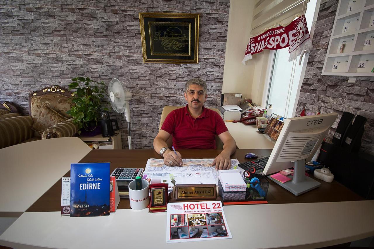 Otel 22 Edirne Ngoại thất bức ảnh